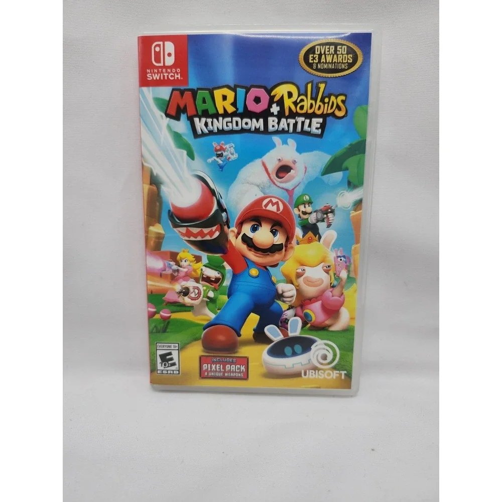 Ubisoft Mario + Rabbids Kingdom Battle Nintendo Switch Strategy - CASE ONLY